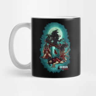 Crimson Dames - Orphan Shewolf - Art on back Mug